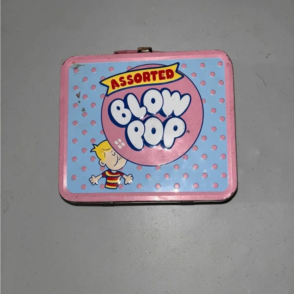 Vintage Blow Pop Metal Lunchbox